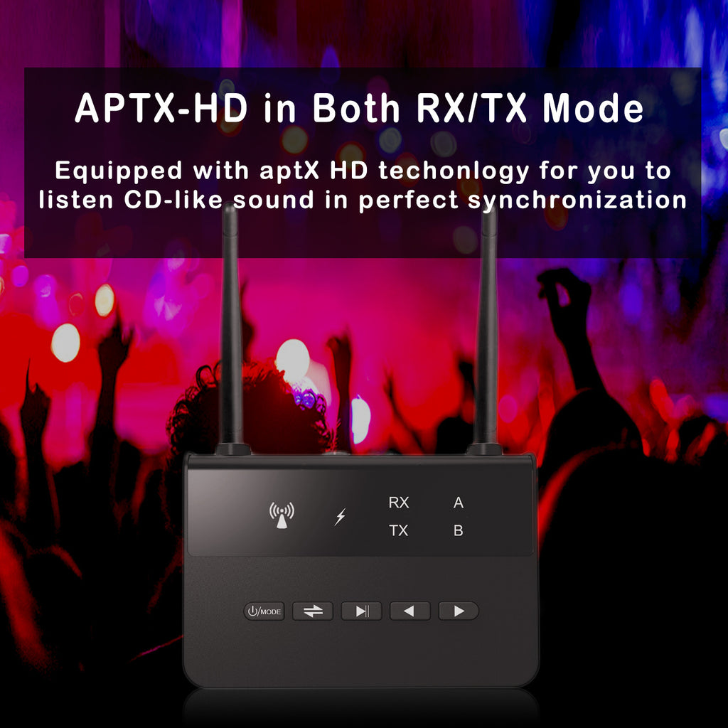 Bluetooth 5.4 Audio Transmitter Receiver – Hi-Fi Wireless Audio 2026