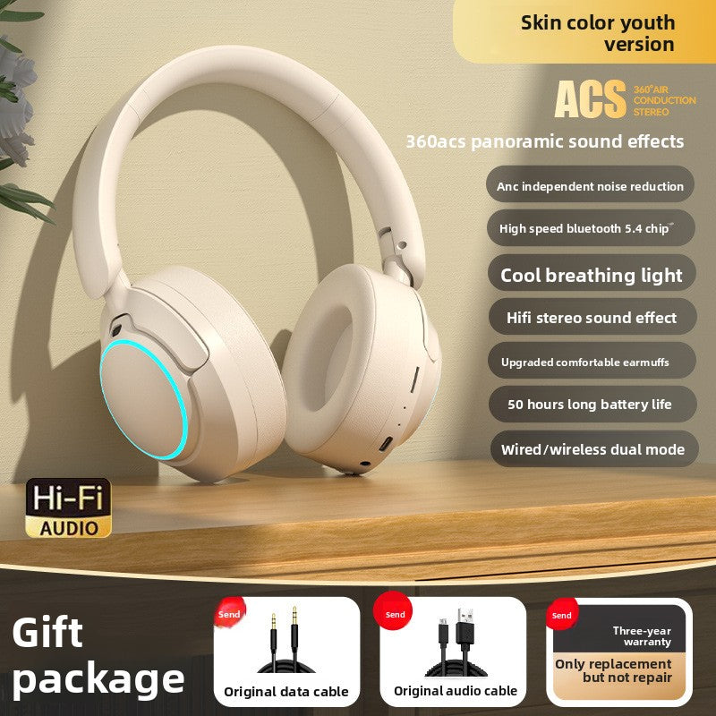 Active Noise Cancelling Gaming Headset – Wireless Bluetooth ANC 2026