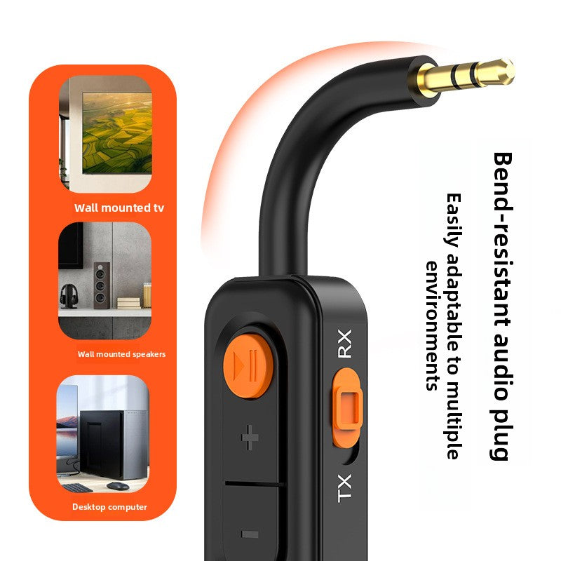Bluetooth 5.4 Audio Transmitter Receiver – 2-in-1 Wireless Adapter 2026