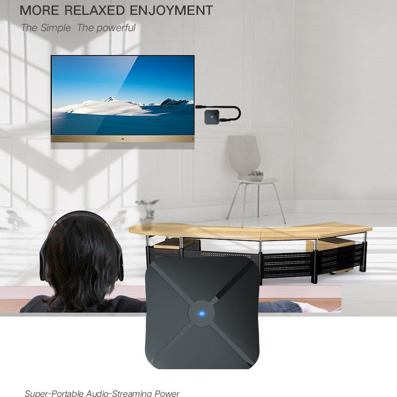 Bluetooth 5.4 Audio Transmitter and Receiver – Wireless Audio Adapter 2026