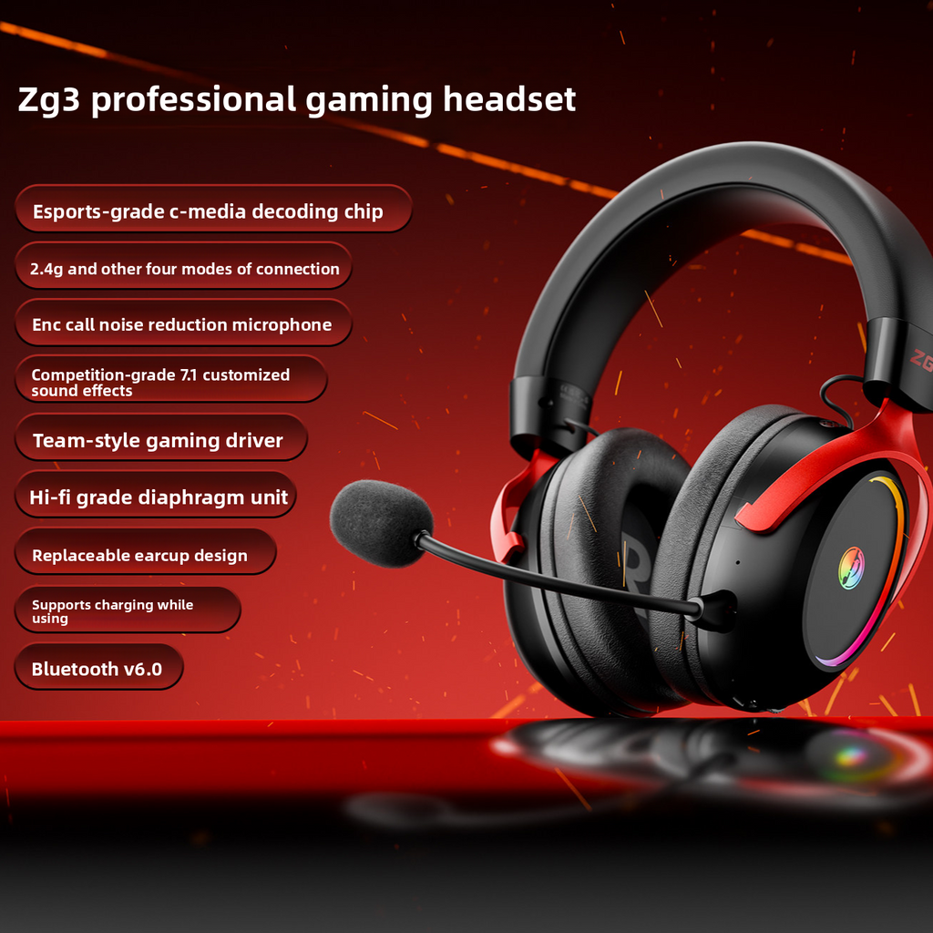 Zg3 E-Sports Gaming Headset – Pro Gaming Headphones with Mic 2026