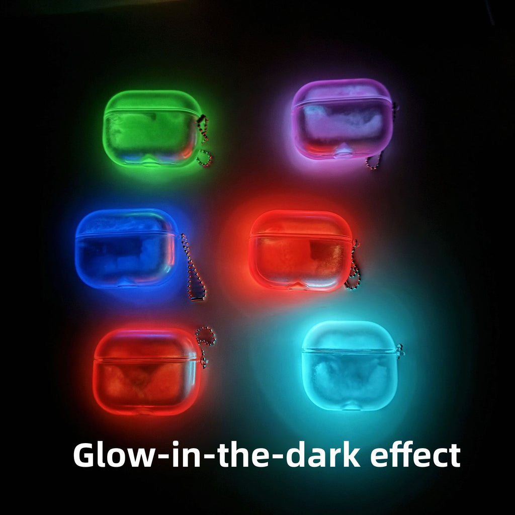 Luminous Quicksand AirPods Case – Glowing Protective Cover 2026