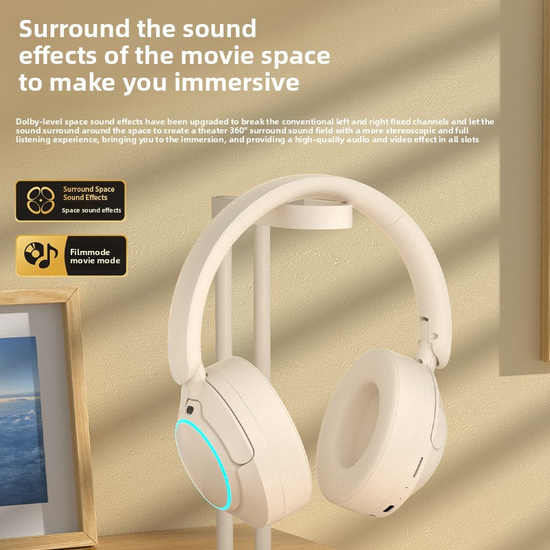 Active Noise Cancelling Gaming Headset – Wireless Bluetooth ANC 2026