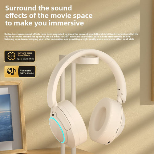 Active Noise Cancelling Gaming Headset – Wireless Bluetooth ANC 2026