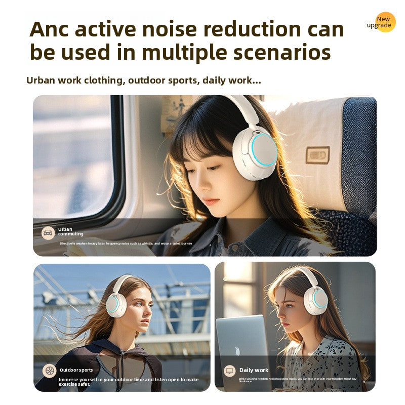 Active Noise Cancelling Gaming Headset – Wireless Bluetooth ANC 2026