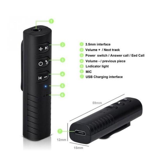 Bluetooth Receiver Headphones – Wireless Audio Receiver 2026