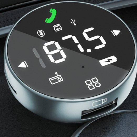 Car Bluetooth FM Transmitter with Touch Screen – MP3 Player Fast Charger 2026