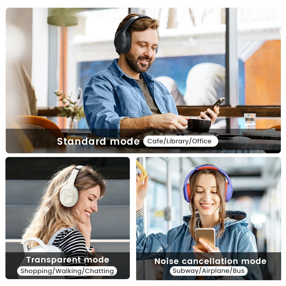 Haylou S35 ANC Wireless Headphones – Active Noise Cancelling, 40H Battery