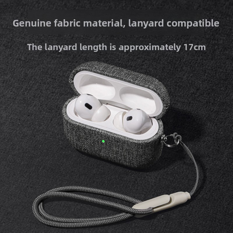 Fabric AirPods Protective Case – Soft Cover with Accessories 2026