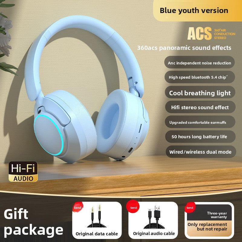 Active Noise Cancelling Gaming Headset – Wireless Bluetooth ANC 2026
