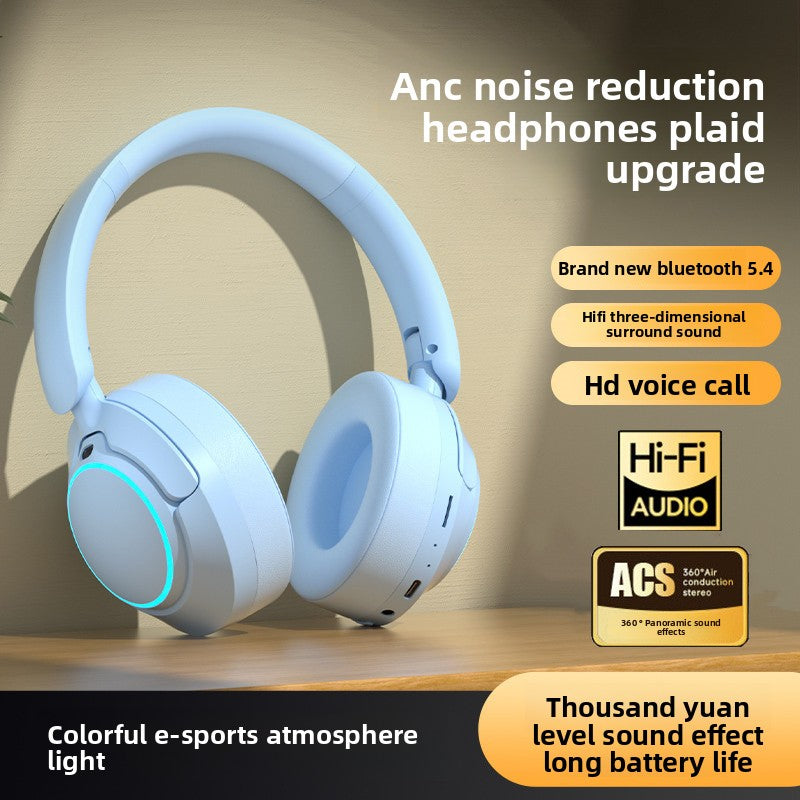 Active Noise Cancelling Gaming Headset – Wireless Bluetooth ANC 2026