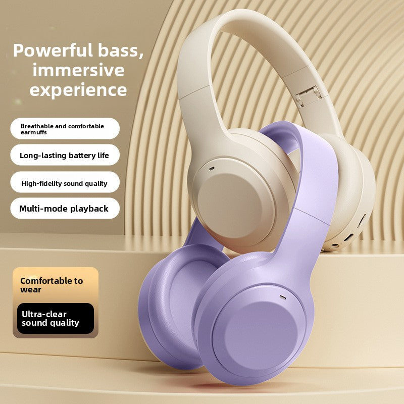 Foldable Stereo Bluetooth Headphones – Wireless Over-Ear 2026