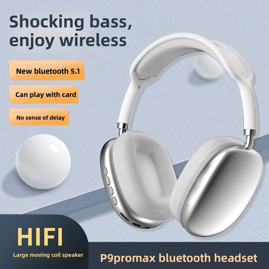 Bluetooth Headset – Wireless Headset with Mic for Calls & Music 2026