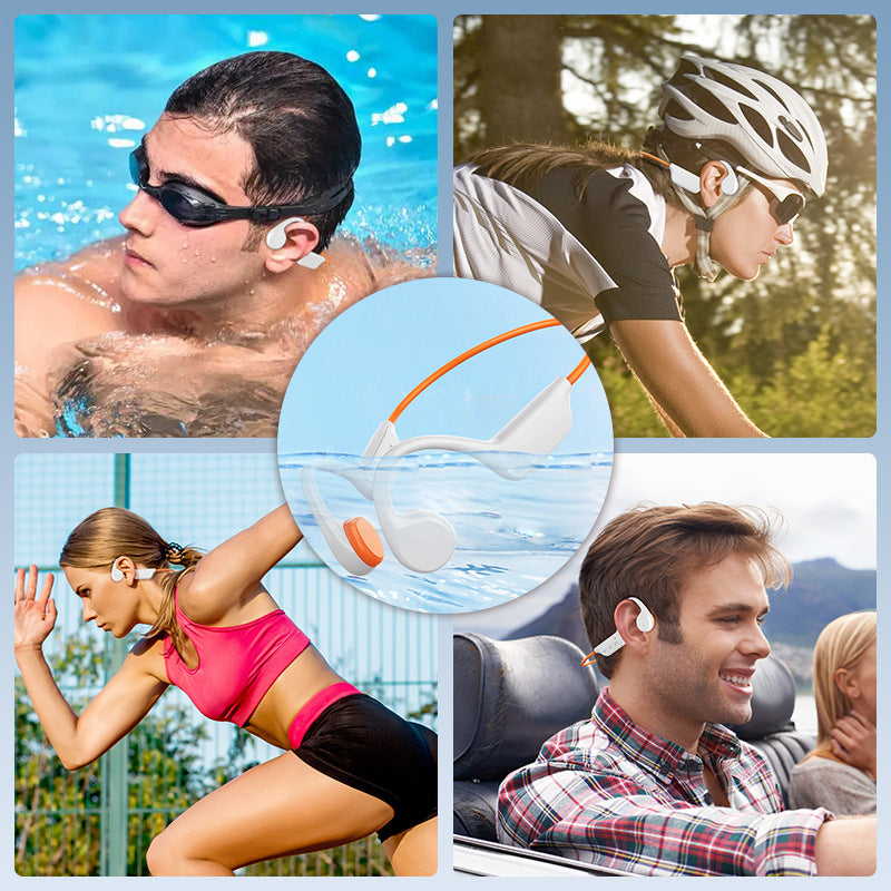 Wireless Bone Conduction Headphones – IPX Waterproof Open-Ear 2026
