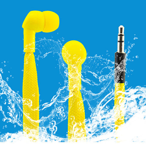 Waterproof Shoelace Earphones – Sport Wired Earbuds IPX 2026